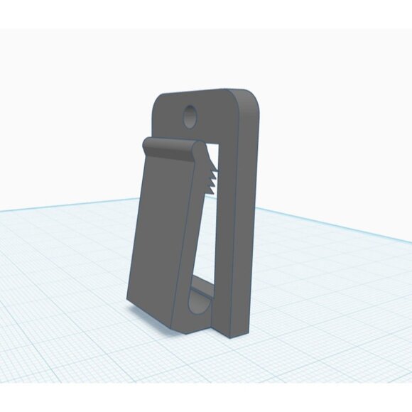 3D Replacement Nordictrack Treadmill Safety Key Clip (X3, 208603, Thicker Walls - Picture 3 of 4